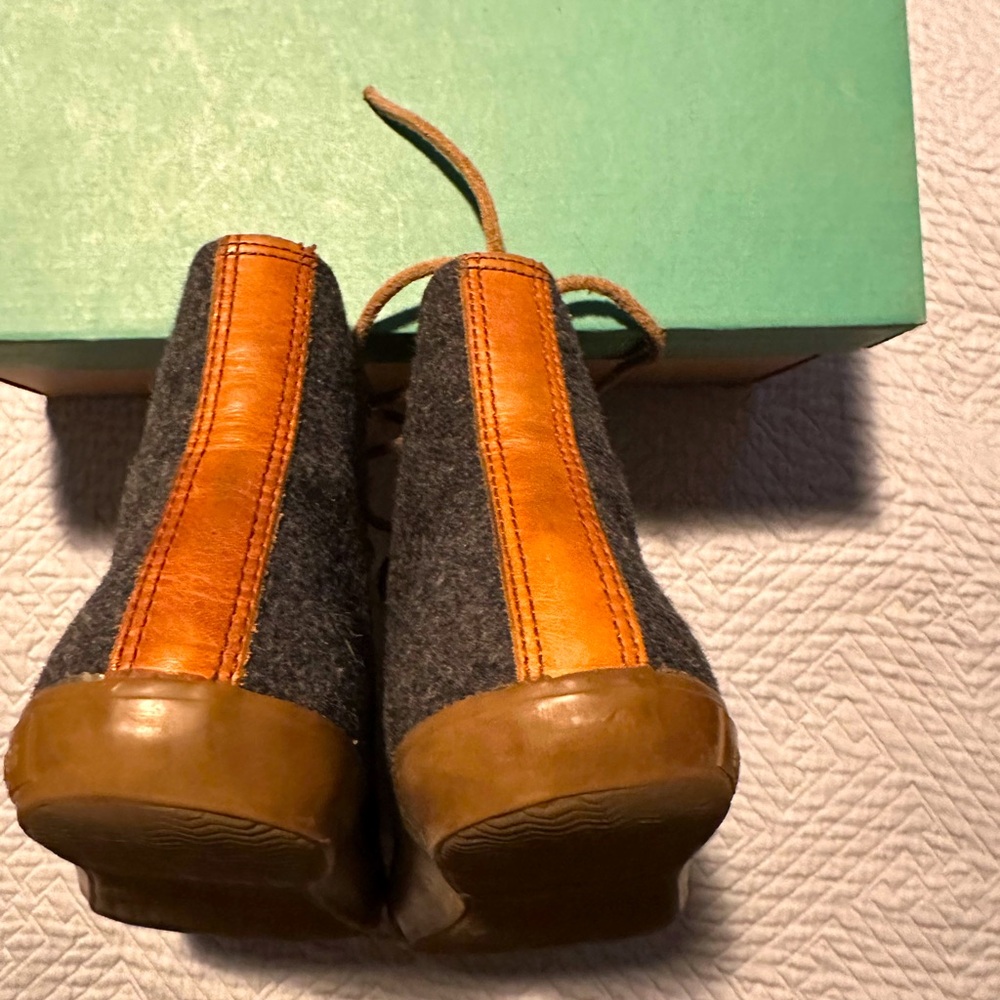 Seavees Army Issue High Shoe In Carbon (Grey) Woo… - image 6